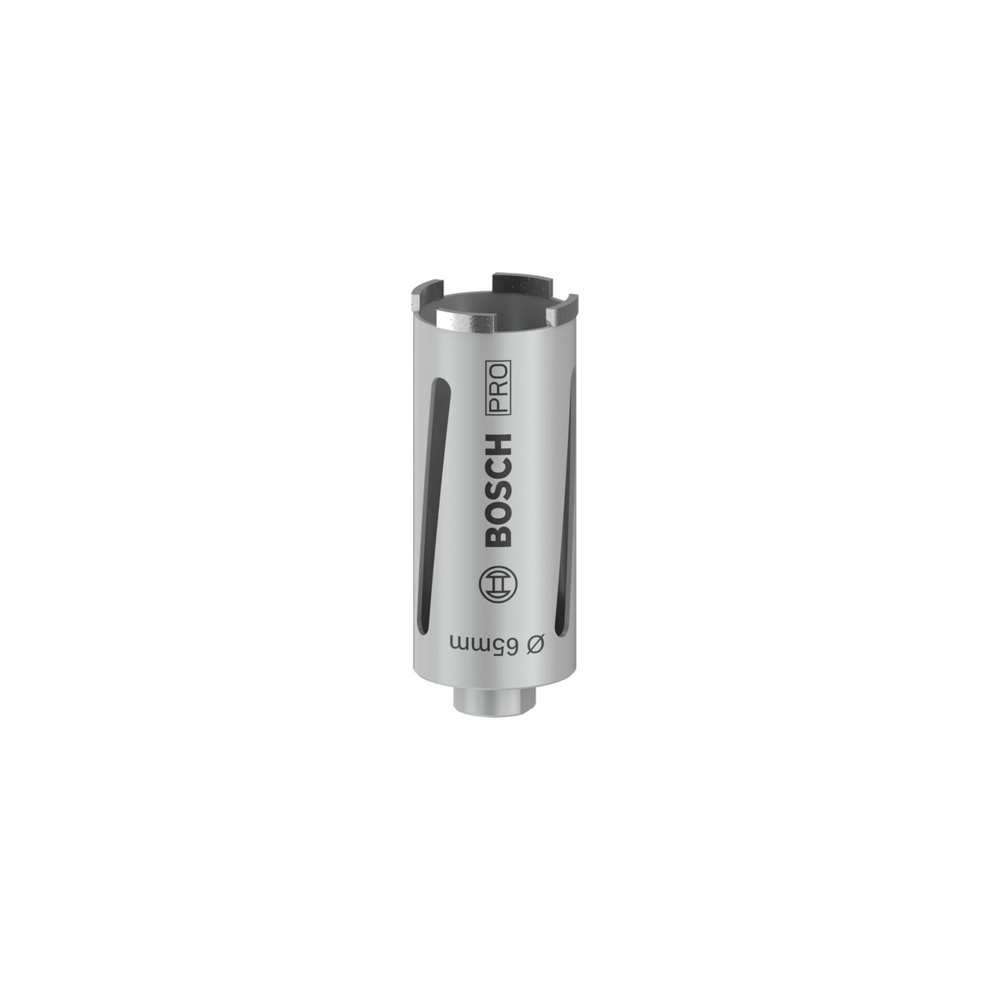 Bosch Diamanttrockenbohrkrone G 1/2", Best for Universal 65 mm 150 mm 4, 7 mm