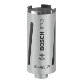Bosch Diamanttrockenbohrkrone G 1/2", Best for Universal 68 mm 150 mm 4, 7 mm