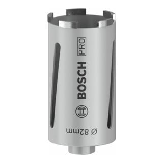 Bosch Diamanttrockenbohrkrone G 1/2", Best for Universal 82 mm 150 mm 5, 7 mm