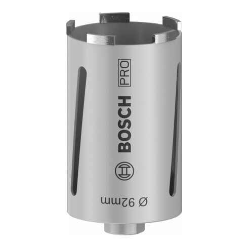 Bosch Diamanttrockenbohrkrone G 1/2", Best for Universal 92 mm 150 mm 5, 7 mm