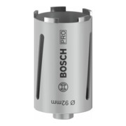 Bosch Diamanttrockenbohrkrone G 1/2", Best for Universal 92 mm 150 mm 5, 7 mm
