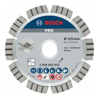 Bosch Diamantsnijschijf Best for Concrete