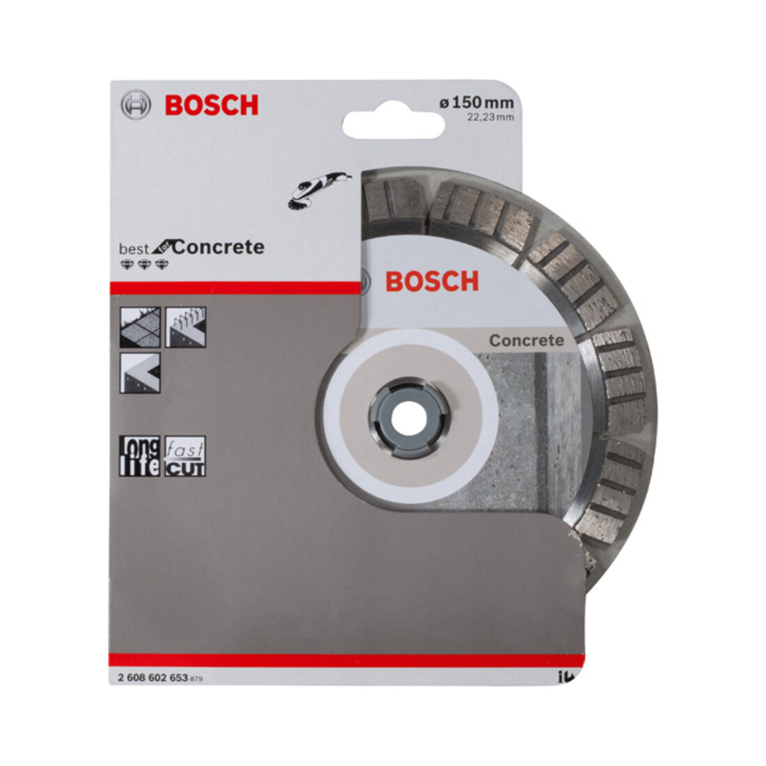 Bosch diamantzaagblad Best for Concrete 150 x 22,23 x 2,4 x 12 mm