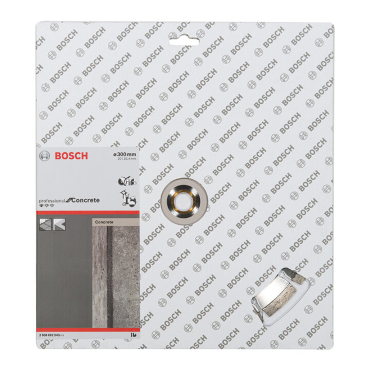Bosch diamantzaagblad Standard for Concrete 300 x 20,00/25,40 x 2,8 x 10 mm