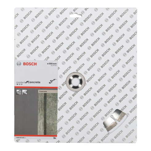 Bosch diamantzaagblad Standard for Concrete 300 x 22,23 x 3,1 x 10 mm