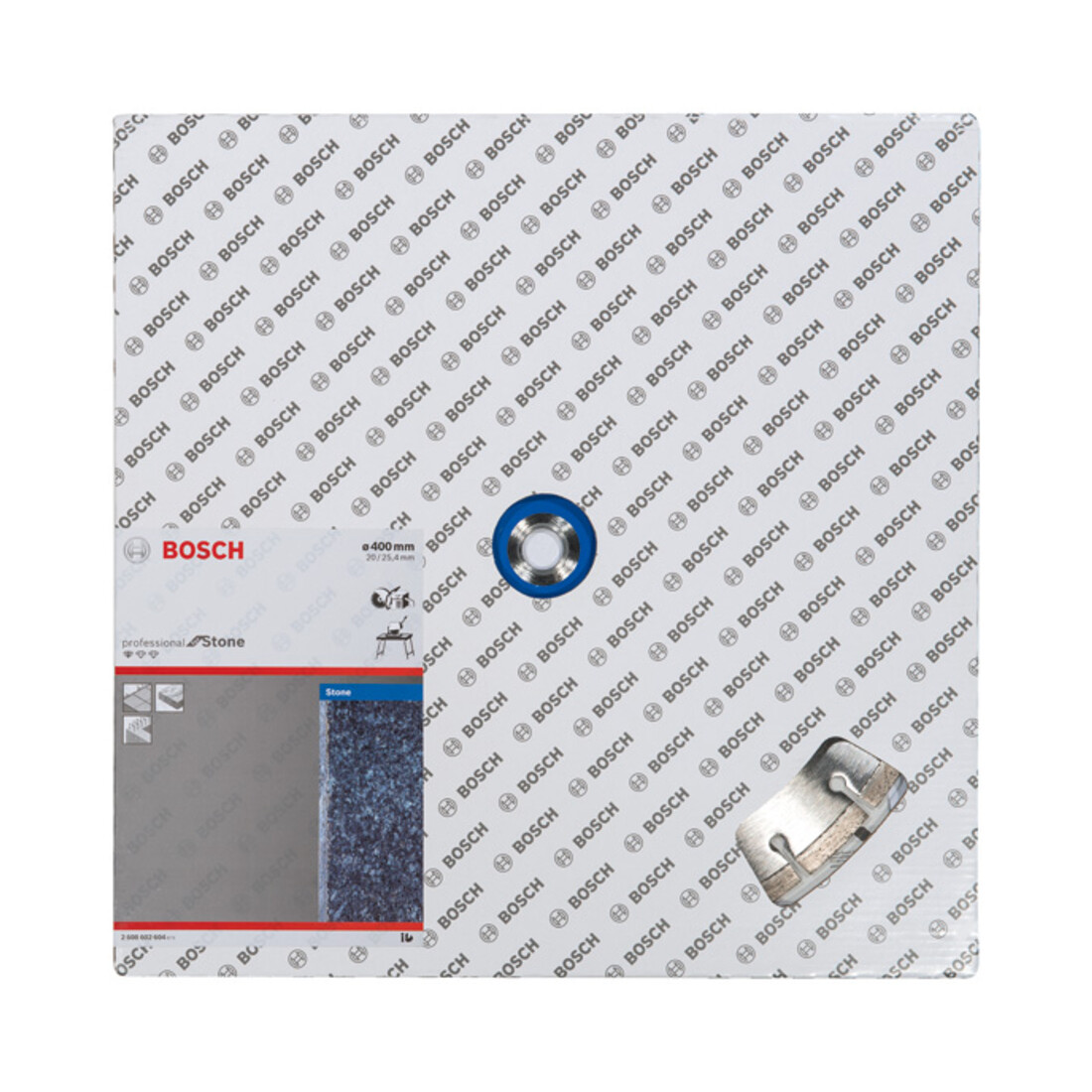 Bosch diamantzaagblad Standard for Stone 400 x 20,00/25,40 x 3,2 x 10 mm