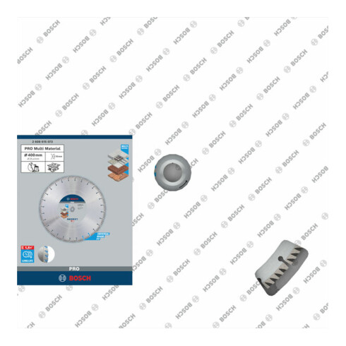 Bosch diamantzaagblad Standard for Universal 400 x 25,4 x 3,2 x 10 mm