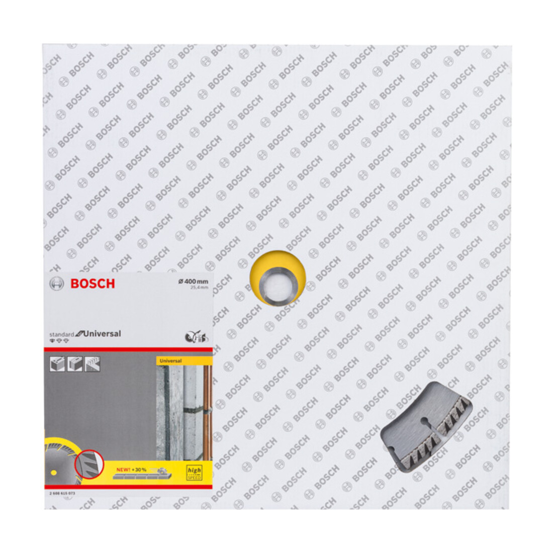 Bosch diamantzaagblad Standard for Universal 400 x 25,4 x 3,2 x 10 mm