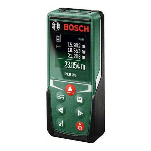 Bosch Digitaler Laser-Entfernungsmesser PLR 25