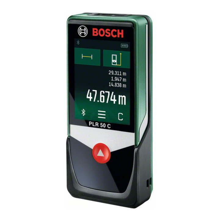 Bosch Digitaler Laser-Entfernungsmesser PLR 50 C