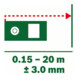 Bosch Digitaler Laser-Entfernungsmesser Zamo