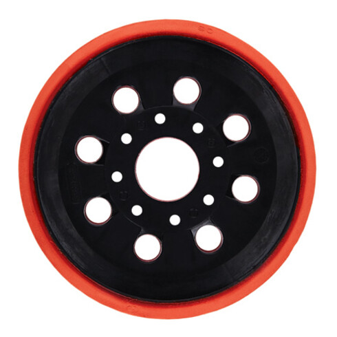 Bosch Disco abrasivo a 8 fori, 125mm, medio, per GEX 12V-125, GEX 18V-125 Professional