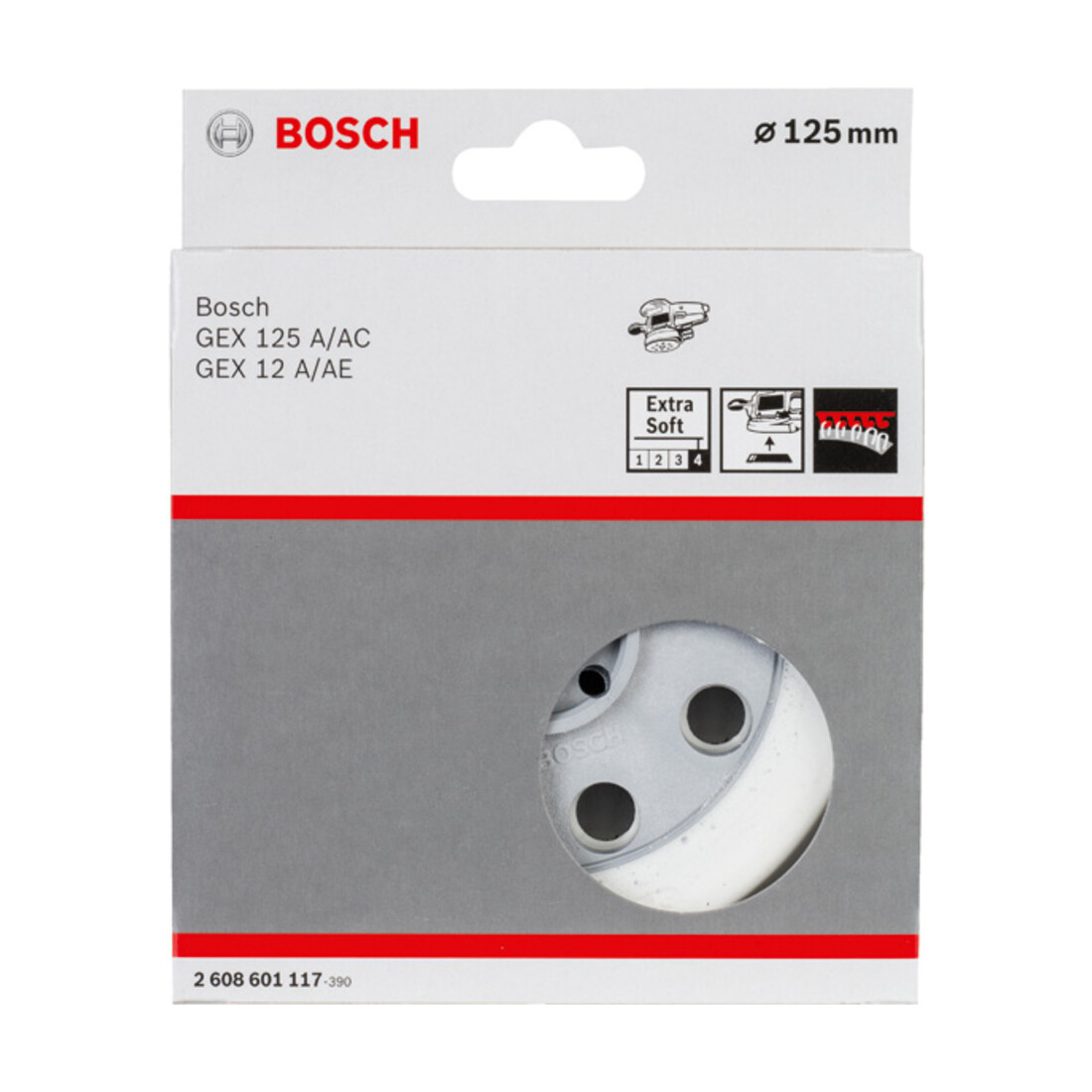 Bosch Disco abrasivo extra soft 125mm