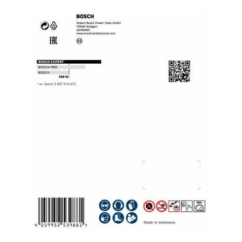 Bosch Disco da taglio diamantato EXPERT HardCeramic