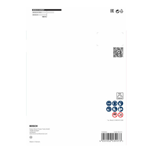 Bosch Disco da taglio diamantati EXPERT MultiMaterial 180x22,23x2,4x12mm, per smerigliatrici angolari grandi con dado di serraggio