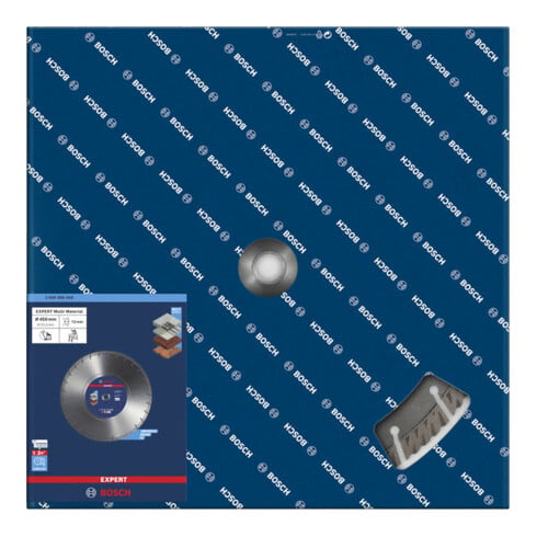 Bosch Disco da taglio diamantati EXPERT MultiMaterial 450x25,40x3,3x12mm, per seghe da banco