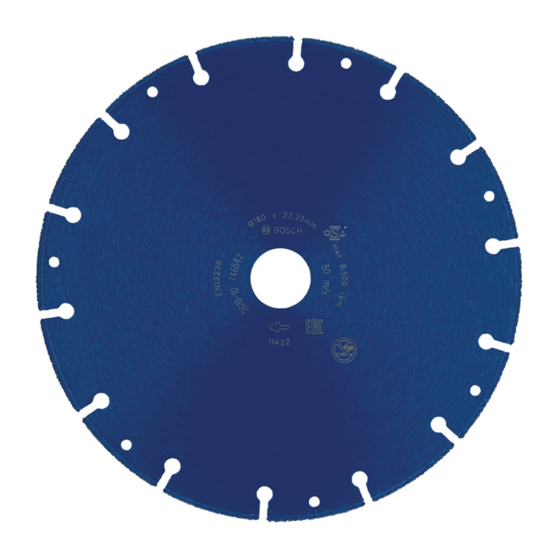 Bosch Disco da taglio diamantato EXPERT Metal Wheel 180x22,23mm, per smerigliatrici angolari grandi con dado di serraggio
