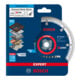 Bosch Disco da taglio diamantato EXPERT Metal Wheel X-LOCK 115x22,23mm per smerigliatrici angolari con X-LOCK e dado di serraggio-2