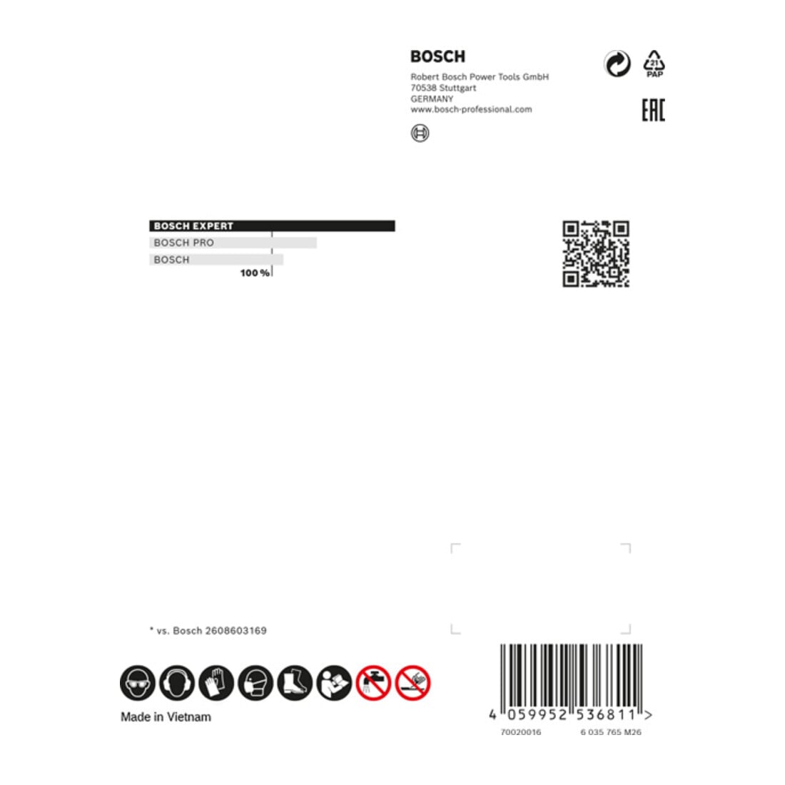 Bosch Disco da taglio diamantato EXPERT Metal Wheel X-LOCK 115x22,23mm per smerigliatrici angolari con X-LOCK e dado di serraggio