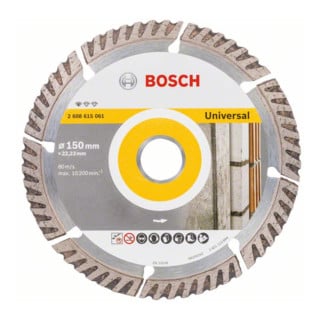 Disco da taglio diamantato Bosch Standard for Universal, 150x22,23x2,4x10mm