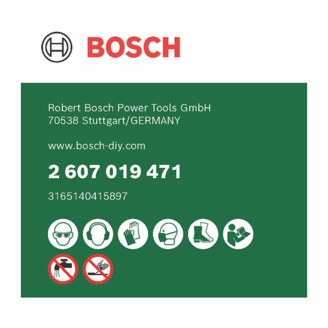 Bosch Disco da taglio diamantato per piastrelle