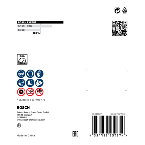 Bosch Disco da taglio diamantato EXPERT HardCeramic