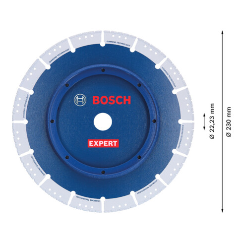 Bosch Disco diamantato per tubi EXPERT, per smerigliatrici angolari di piccole dimensioni