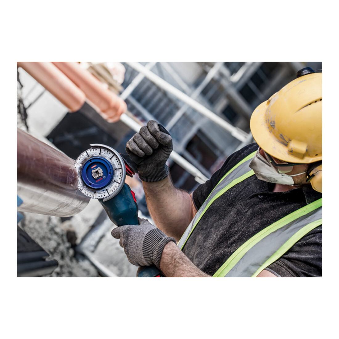 Bosch Disco diamantato per tubi EXPERT X-LOCK, per piccole smerigliatrici angolari