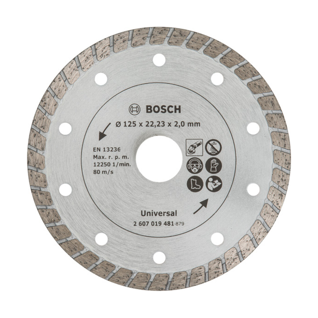 Bosch Disco da taglio diamantato Turbo