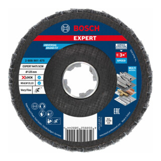 Bosch Disco EXPERT N475 SCM X-LOCK, 125mm, molto fine