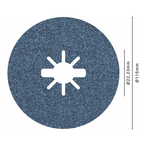 Bosch Disco in fibra X-LOCK R574 Best for Metal