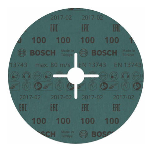 Bosch Disco in fibra R780 Best for Metal and Inox, per smerigliatrice angolare