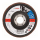 Bosch Disco lamellare X571 Best for Metal, angolare, 115x22,23mm, 80, vetro-1
