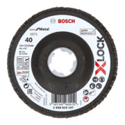Bosch Disco lamellare X571 Best for Metal, angolato, fibra