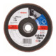 Bosch Disco lamellare X571 Best for Metal, angolato, 180x22,23mm, 60, vetro-1