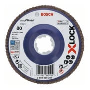 Bosch Disco lamellare X-LOCK X571 Best for Metal, dritto