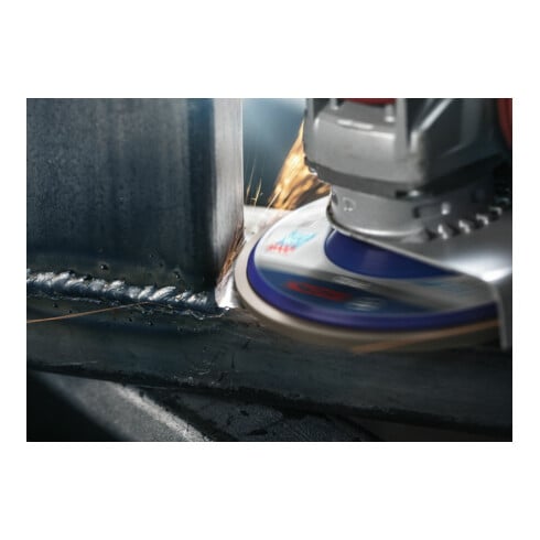 Bosch Disco lamellare X571 Best for Metal, dritto, 115mm, K 40, plastica
