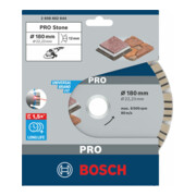 Bosch Disco per troncatura diamantato Best for Stone 180 x 22,23 x 2,4 x 12 mm-5
