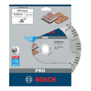 Bosch Disco per troncatura diamantato Best for Stone 230 x 22,23 x 2,4 x 15 mm-5