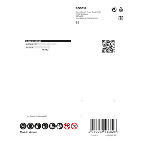 Bosch Disco per troncatura EXPERT Diamond Metal Wheel X-LOCK 125 x 22,23 mm per smerigliatrici angolari con X-LOCK e con ghiera di serraggio