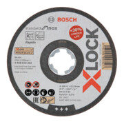 Bosch Disco da taglio dritto X-LOCK Standard for Inox