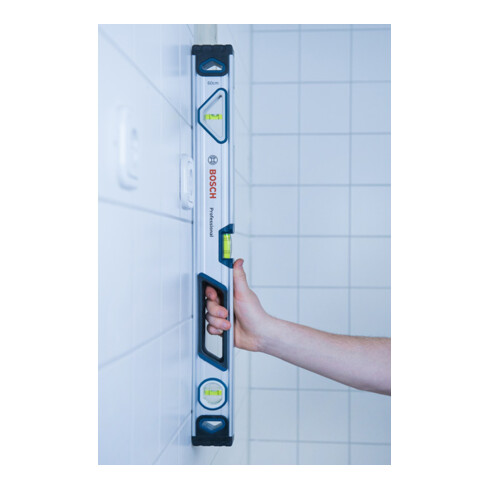 Bosch Dispositivo di livellamento ottico Professional in alluminio antiurto