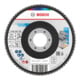 Bosch Disque à lamelles X451, 115 × 22,23 mm, K120, Z27, 15 pièces