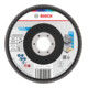 Bosch Disque abrasif à lamelles 125 mm, T27, K40-1