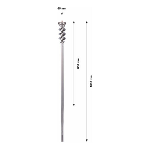 Bosch doorbraakboor SDS max-9 65 x 850 x 1000 mm