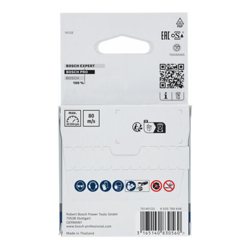 Bosch doorslijpschijf Expert for Inox A 60 R INOX BF 76 mm 10 mm 1 mm