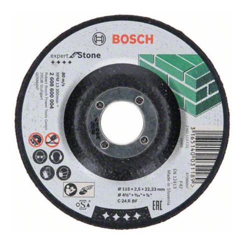 Bosch doorslijpschijven Expert for Stone, gekarteld