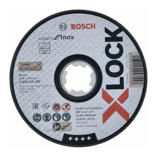 Bosch X-LOCK doorslijpschijf Expert for Inox AS 46 T