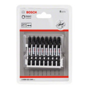 Bosch Doppelklingen Schrauberbit-Set Impact Control 8-teilig diverse 65 mm-2