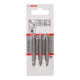 Bosch Doppelklingenbit-Set 3-teilig PH1 PZ1 S 0,6x4,5 PH2 PZ2 S1,0x5,5 60 mm